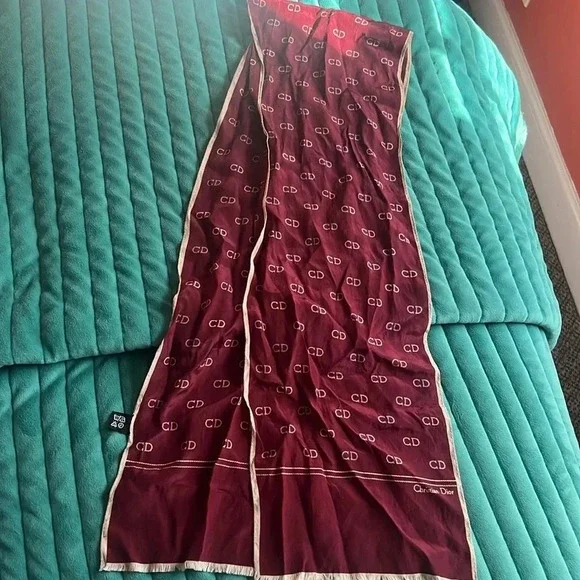 Christian Dior twilly scarf vintage classic design - Picture 6 of 7